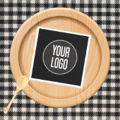 Serviette En Papier Créer un logo d'entreprise papier Cocktail Napkin