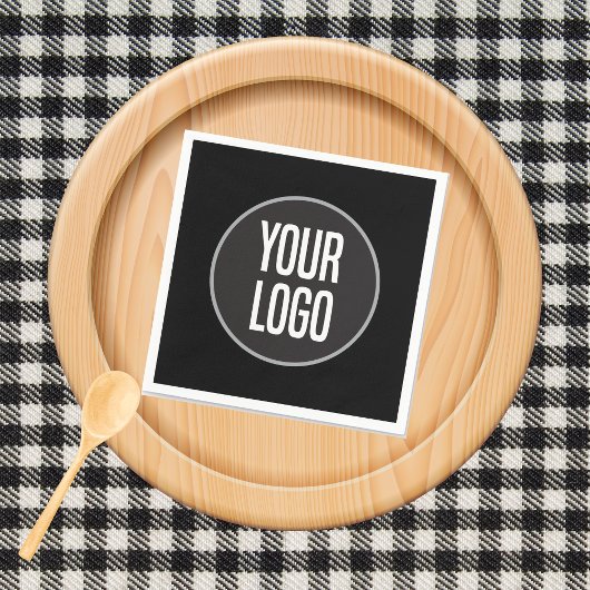 Serviette En Papier Créer un logo d'entreprise papier Cocktail Napkin