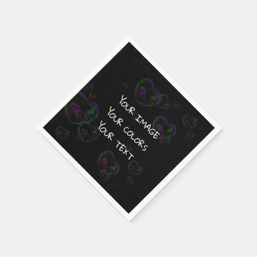 Serviette En Papier Créer une personnalisation (Coin)