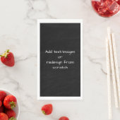 Serviette En Papier Créer votre propre Customisé (En situation)