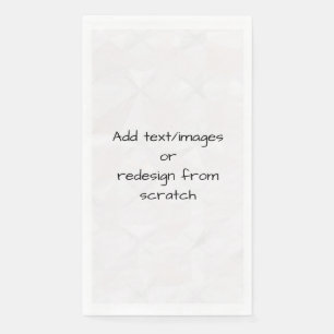 Serviette En Papier Créer votre propre Customisé