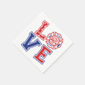 Serviette En Papier Créer votre propre design & Texte -Napkin Napkins (Coin)