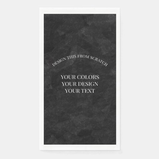 Serviette En Papier Créez le vôtre (Devant)