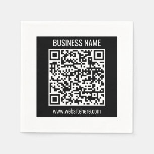 Serviette En Papier Créez un code QR moderne instantanément 