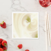 Serviette En Papier Créez vos propres brindilles blanches - Jaune (En situation)