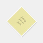 Serviette En Papier Créez votre propre (Coin)