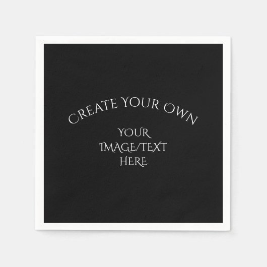 Serviette En Papier Créez votre propre (Devant)