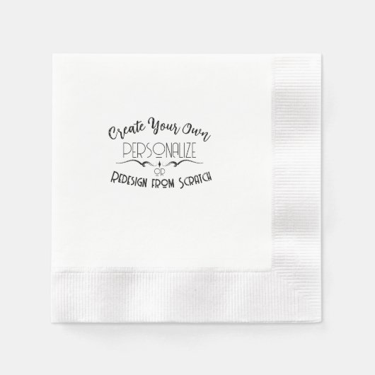 Serviette En Papier Créez votre propre (Devant)