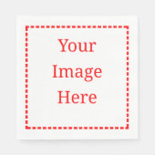 Serviette En Papier Créez votre propre (Devant)