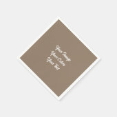 Serviette En Papier Créez votre propre (Coin)