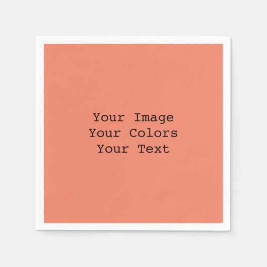 Serviette En Papier Créez votre propre (Devant)