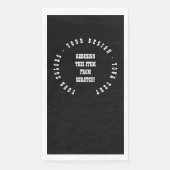 Serviette En Papier Créez votre propre (Devant)