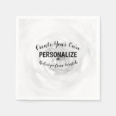 Serviette En Papier Créez votre propre (Devant)