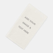 Serviette En Papier Créez Votre Propre blanc (Coin)