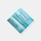 Serviette En Papier Créez Votre Propre Citation Inspirante Motivationn (Coin)