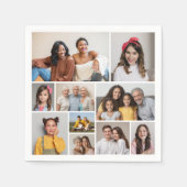 Serviette En Papier Créez votre propre collection de photos 10 (Devant)