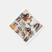 Serviette En Papier Créez votre propre collection de photos 10 (Coin)