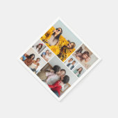 Serviette En Papier Créez votre propre collection de photos 8 (Coin)