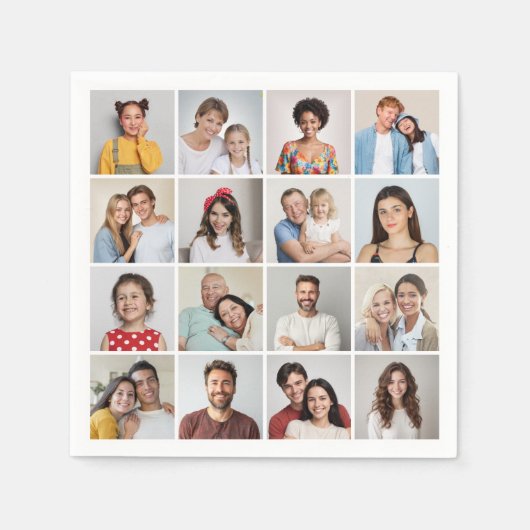 Serviette En Papier Créez votre propre collection photo 16 (Devant)