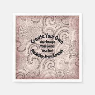 Serviette En Papier Créez votre propre conception personnalisée