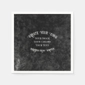 Serviette En Papier Créez votre propre conception personnalisée (Devant)