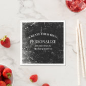Serviette En Papier Créez votre propre Customisé (En situation)