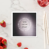 Serviette En Papier Créez votre propre Customisé (En situation)