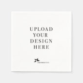 Serviette En Papier Créez votre propre design (Devant)