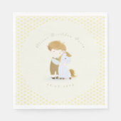 Serviette En Papier Créez votre propre fête d'anniversaire, Baby showe (Devant)