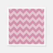 Serviette En Papier Créez votre propre Motif Chevron (Devant)