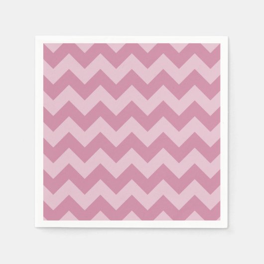 Serviette En Papier Créez votre propre Motif Chevron (Devant)