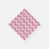 Serviette En Papier Créez votre propre Motif Chevron (Coin)