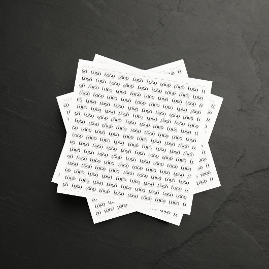 Serviette En Papier Créez votre propre Motif de logo personnalisé