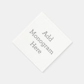 Serviettes en papier, Standard Cocktail (Coin)