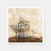 Serviette En Papier Créez votre propre papier photo Napkin (Devant)