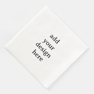 Serviette En Papier Créez votre propre papier simple pour dîner standa
