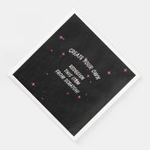 Serviette En Papier Créez votre propre personnalisation (Coin)