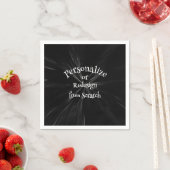 Serviette En Papier Créez votre propre personnalisation (En situation)