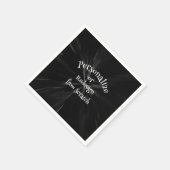 Serviette En Papier Créez votre propre personnalisation (Coin)