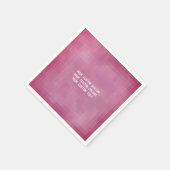 Serviette En Papier Créez votre propre personnalisation (Coin)