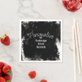 Serviette En Papier Créez votre propre personnalisation (En situation)