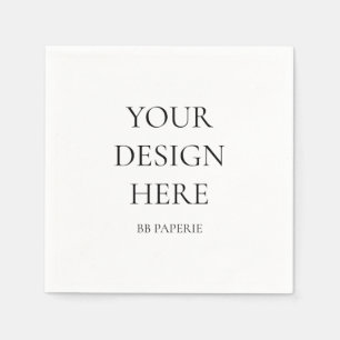 Serviette En Papier Créez votre propre personnalisation