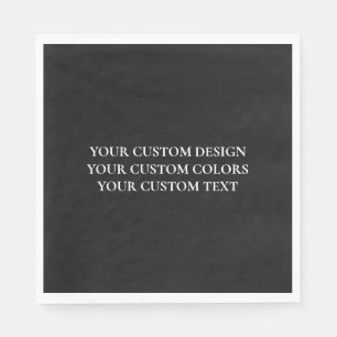 Serviette En Papier Créez votre propre personnalisation