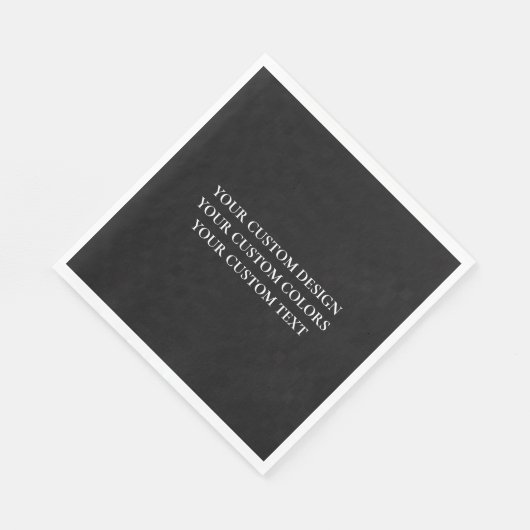 Serviette En Papier Créez votre propre personnalisation (Coin)