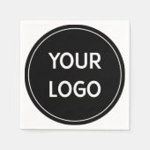 Serviette En Papier Créez votre propre personnalisation (Devant)
