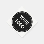 Serviette En Papier Créez votre propre personnalisation (Coin)