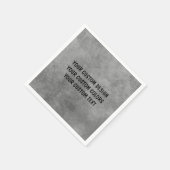 Serviette En Papier Créez votre propre personnalisation personnalisée (Coin)