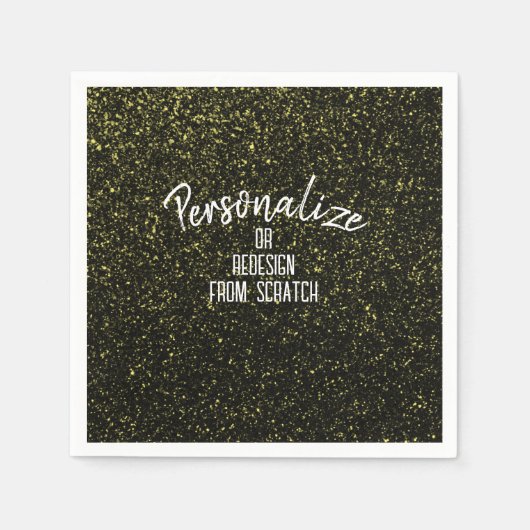 Serviette En Papier Créez votre propre personnalisation personnalisée (Devant)