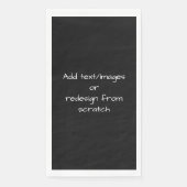 Serviette En Papier Créez Votre Propre Personnalisé (Devant)