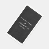 Serviette En Papier Créez Votre Propre Personnalisé (Coin)